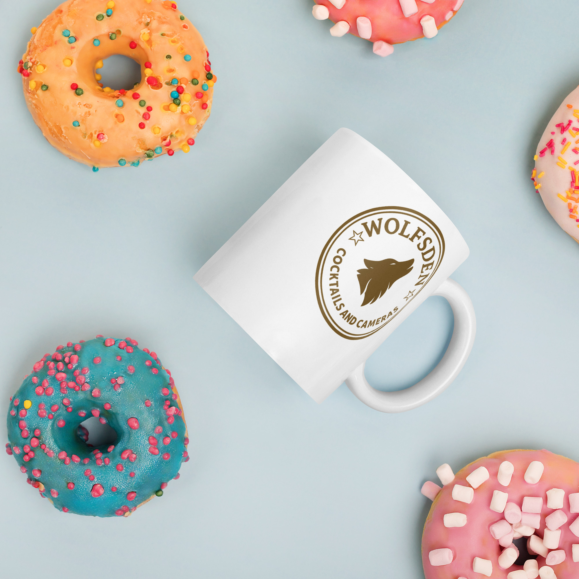 Official Wolfsden Classic White Mug - Image 4