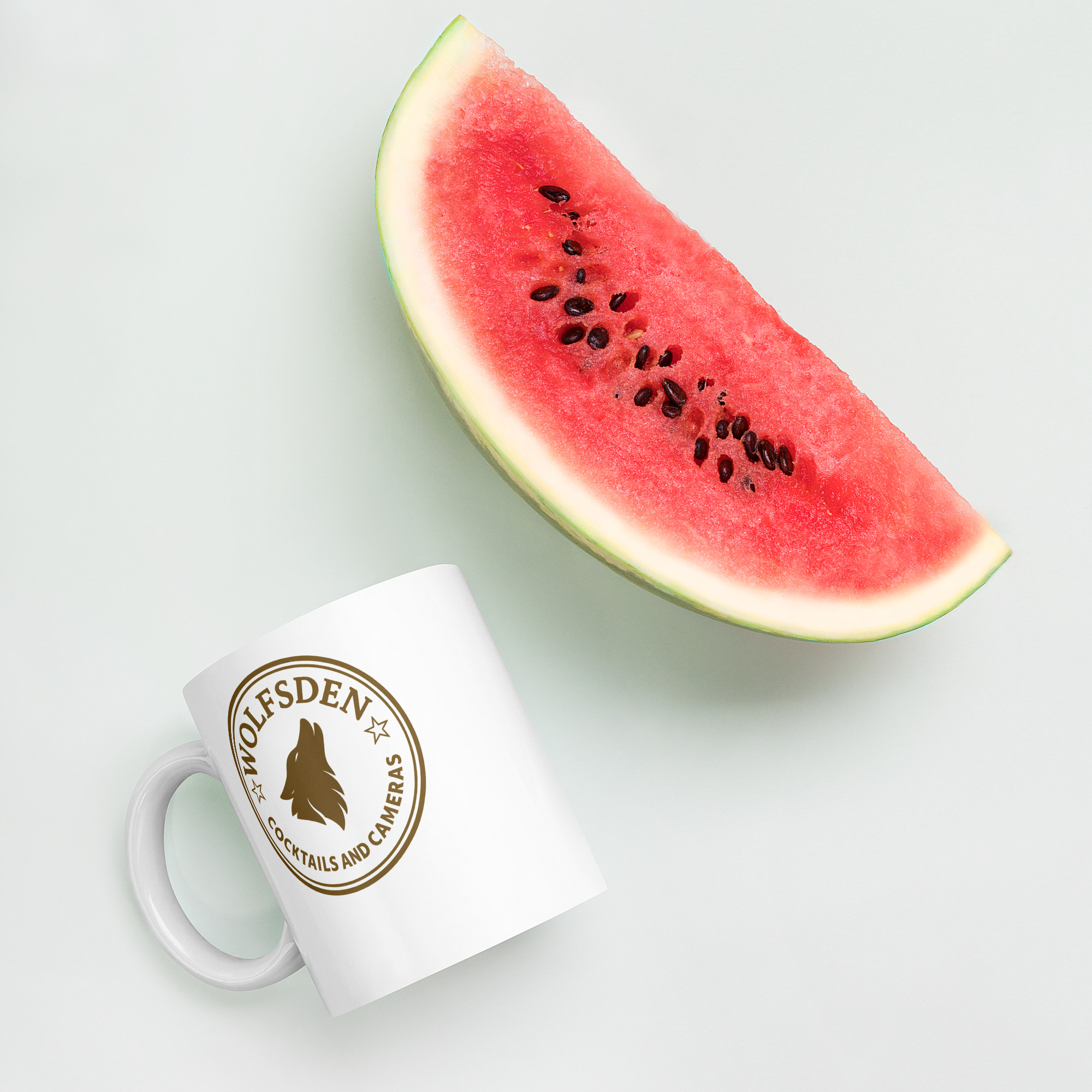 Official Wolfsden Classic White Mug - Image 6