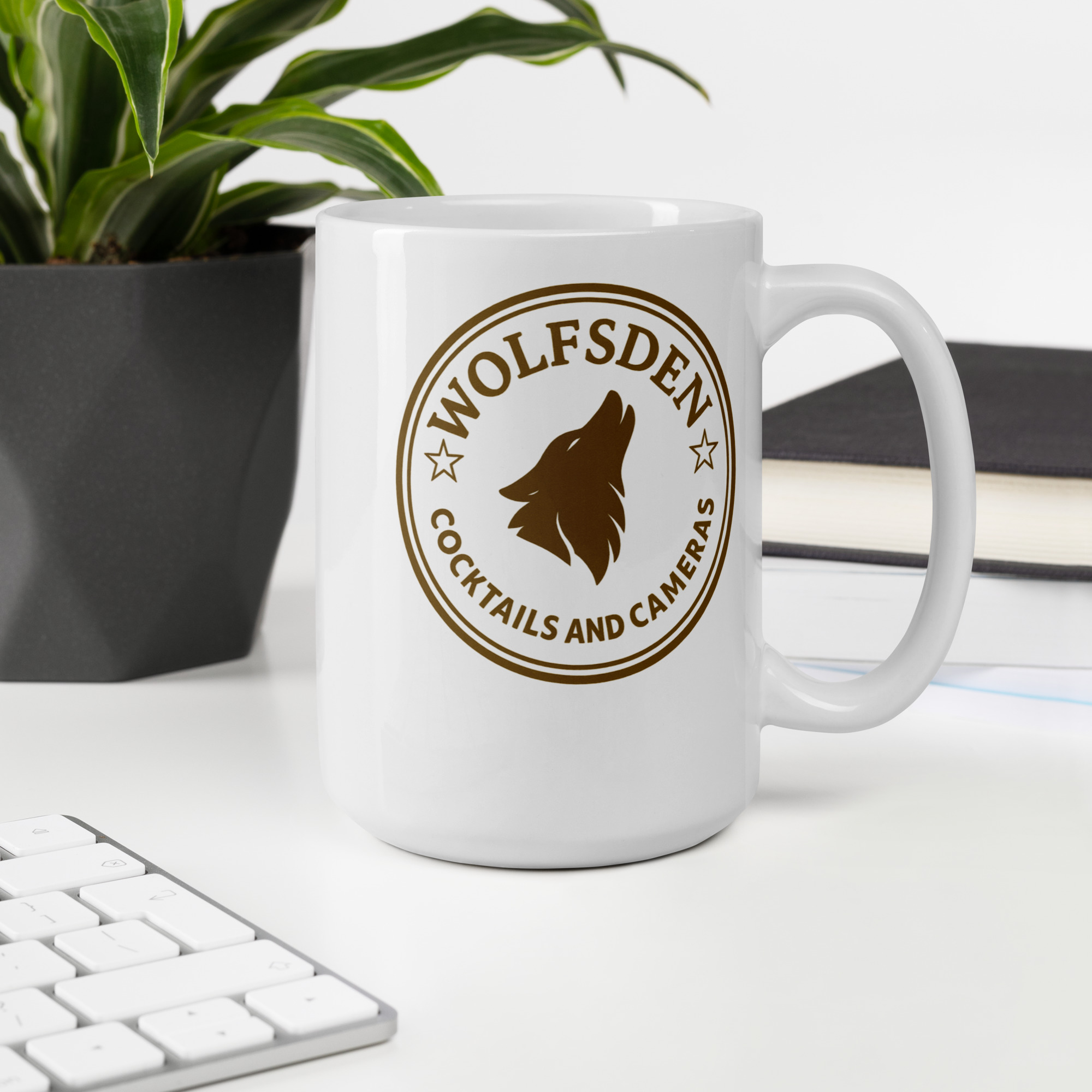 Official Wolfsden Classic White Mug - Image 8